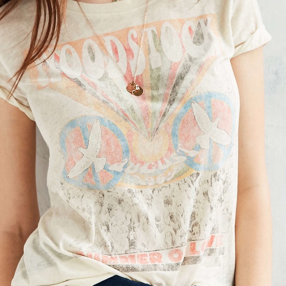 Urban Outfitters Tops - Woodstock Summer Of Love T ❤️❤️